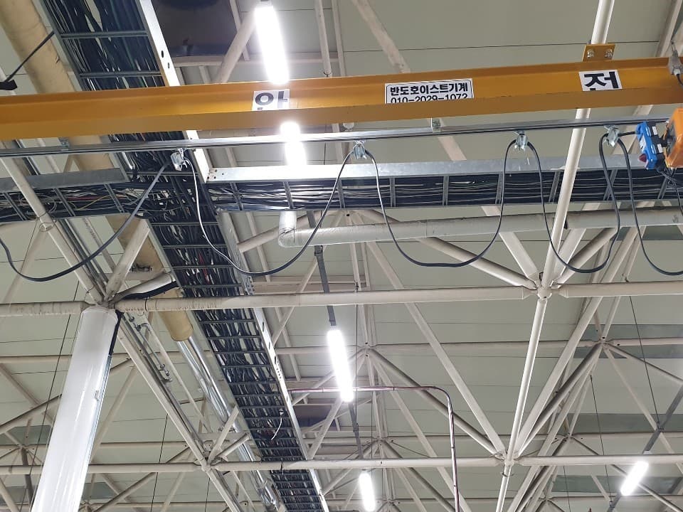 LS ELECTRIC 모노레일 호이스트 1TON 현장 사진 4