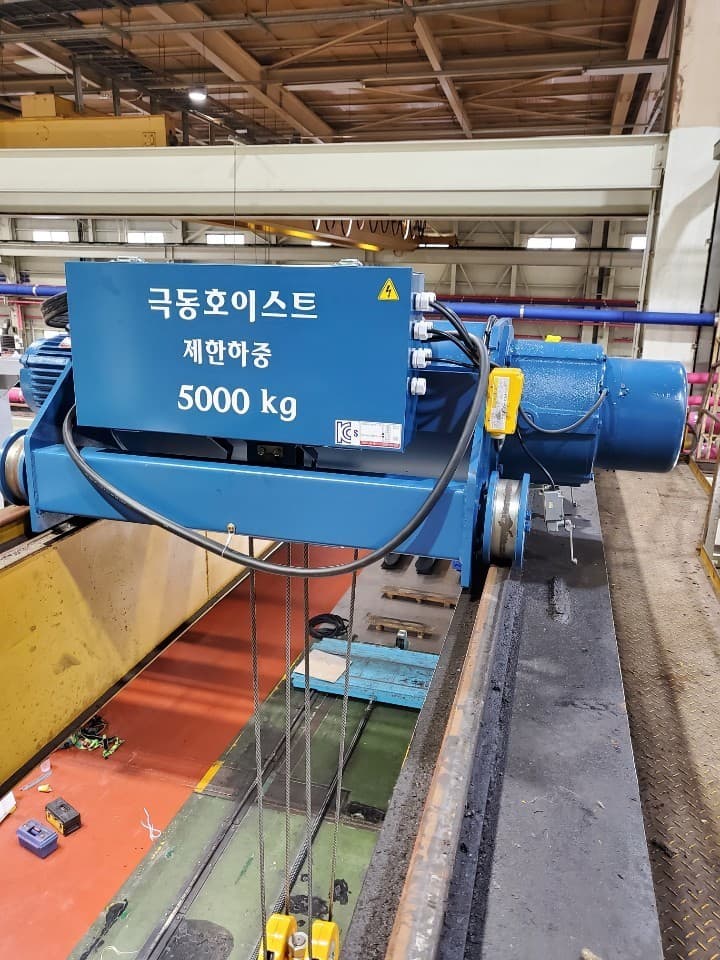 LS ELECTRIC 호이스트 크레인 5TON 현장 사진 5