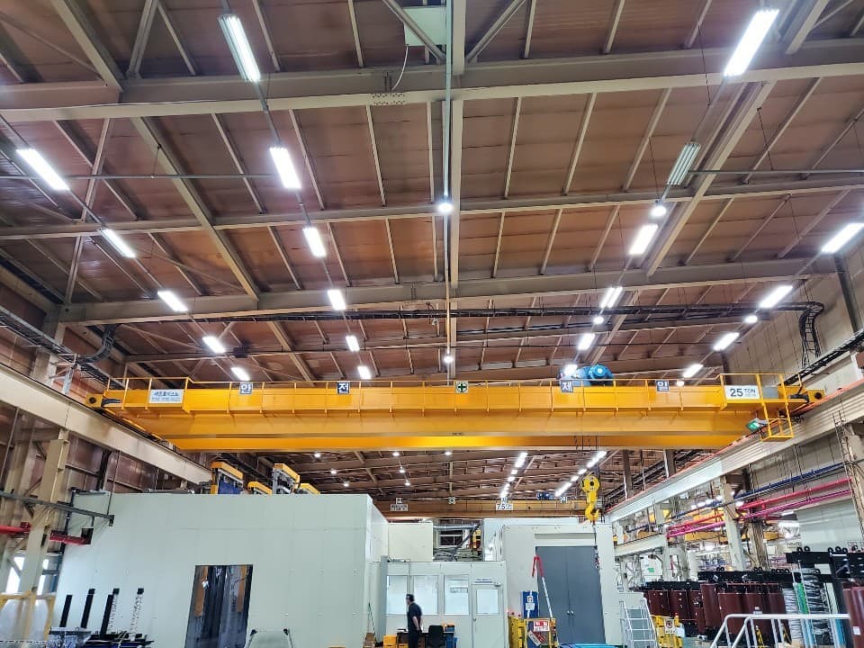 LS ELECTRIC 호이스트 크레인 25TON 현장 사진 7