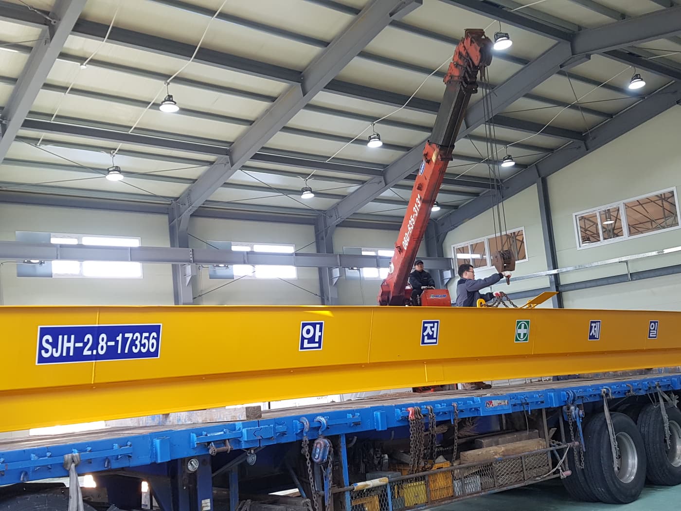 순창 공장 호이스트 크레인 2.8TON 현장 사진 6