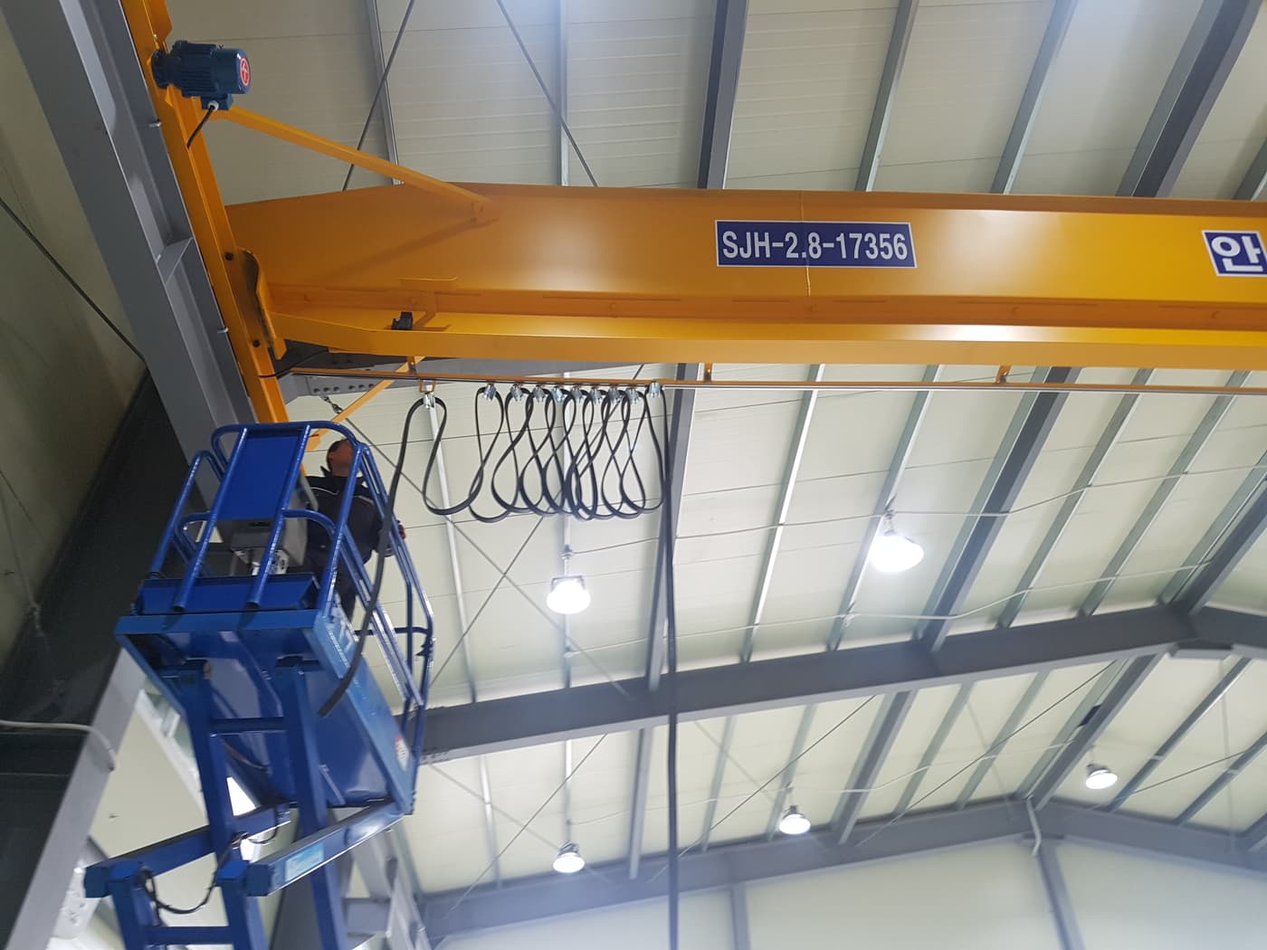순창 공장 호이스트 크레인 2.8TON 현장 사진 7