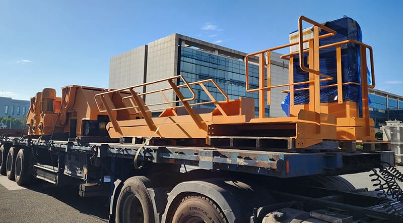 LS ELECTRIC 그랩 크레인 28.3TON 현장 사진 5